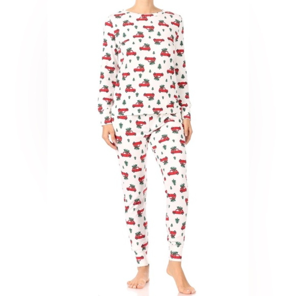 Christmas Car Pajama Set